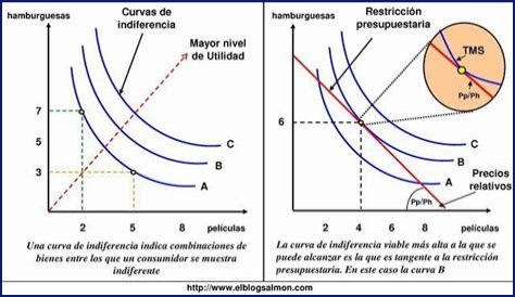 Que son las curvas de indiferencia?