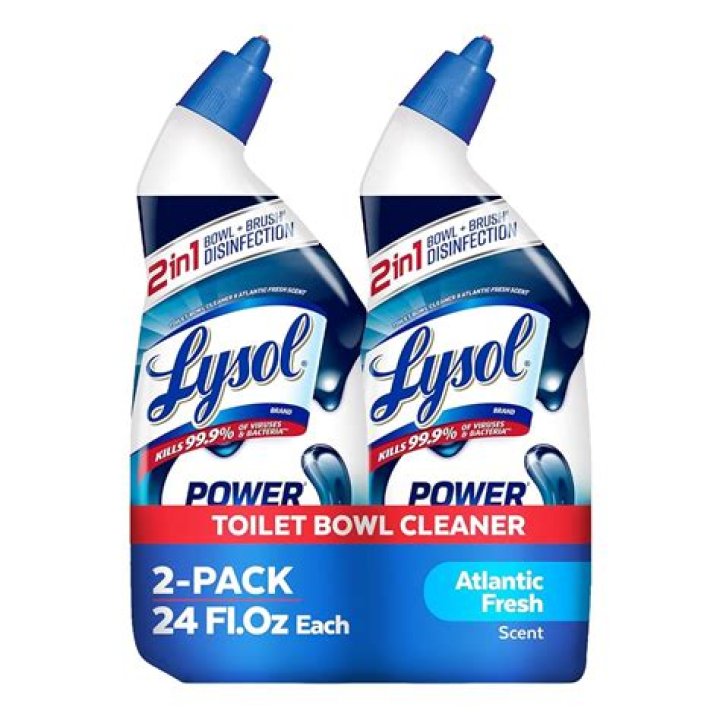 Can you use Lysol toilet bowl cleaner with a septic tank