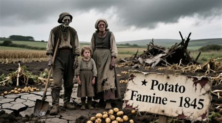 Did the British cause the Irish potato famine