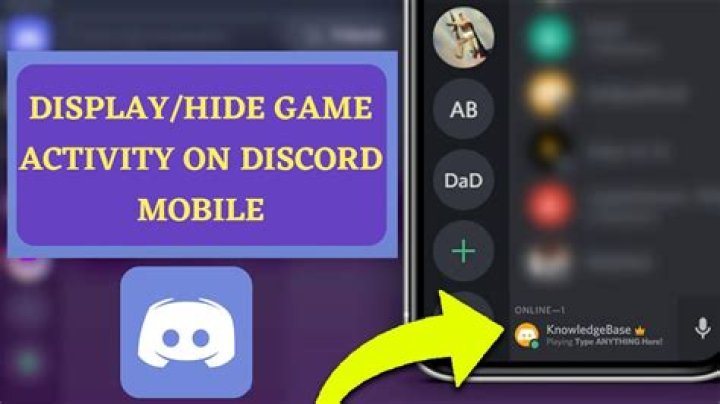 How do I enable game activity on discord