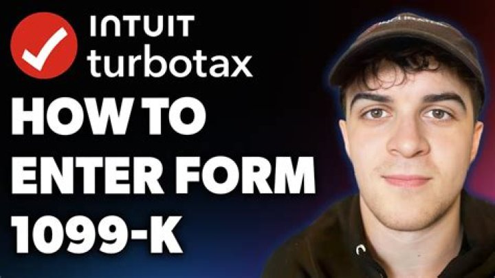 How do I enter a 1099 K in TurboTax