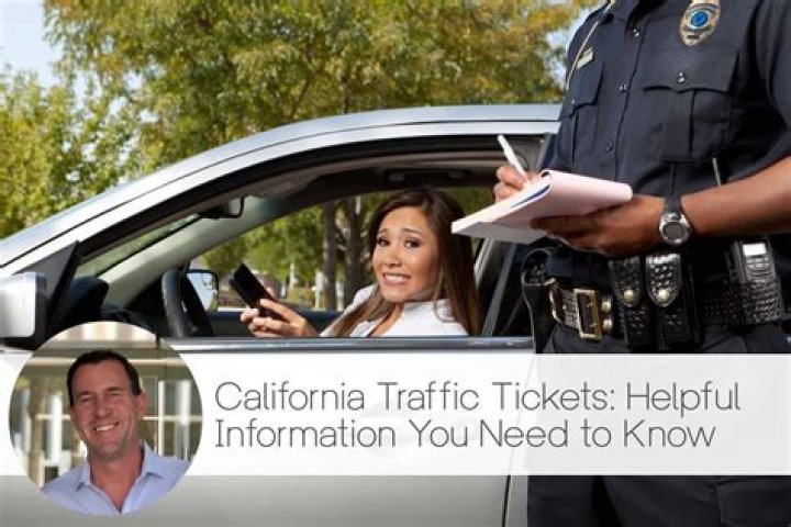 How do I pay a traffic ticket in California