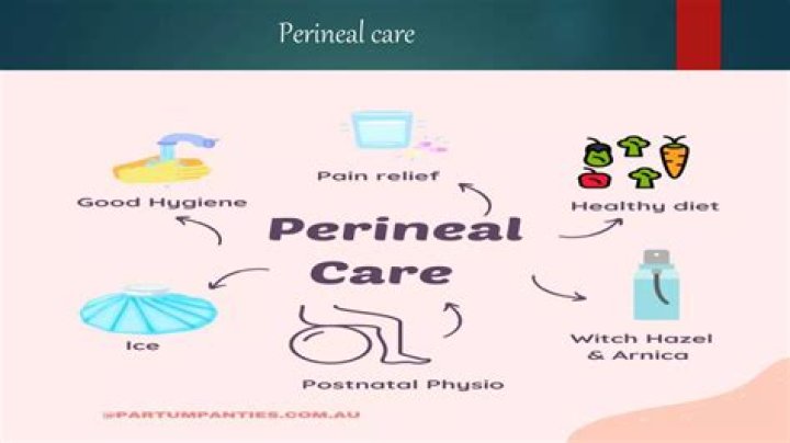 How do men do perineal care