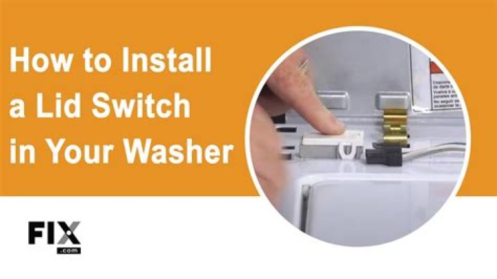 How do you check the lid switch on a GE washer