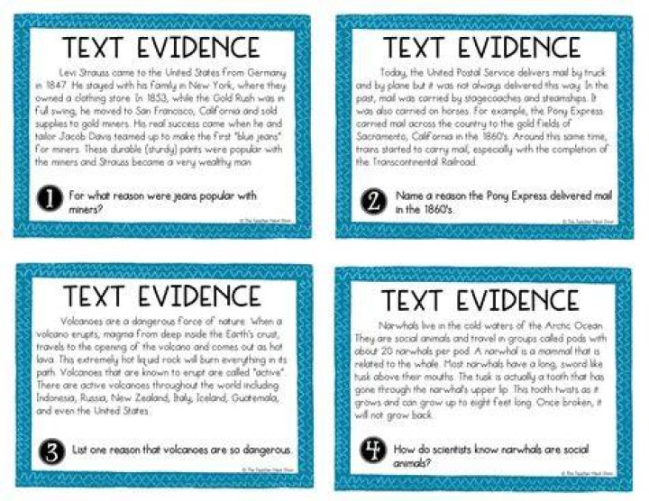 How do you cite evidence