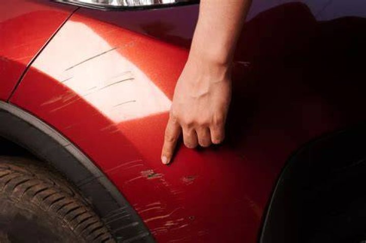 How do you get scratches out of block paving