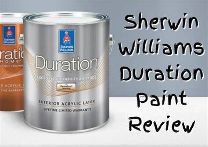 How long does it take for Sherwin Williams Duration paint to dry