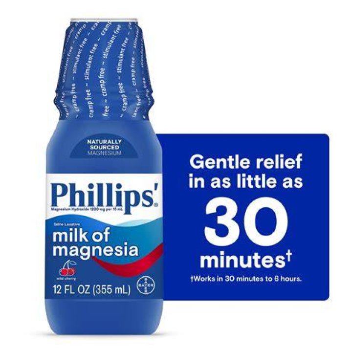 Is Milk of Magnesia a bulk forming laxative