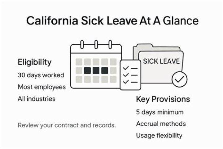 Is paid sick leave mandatory in California