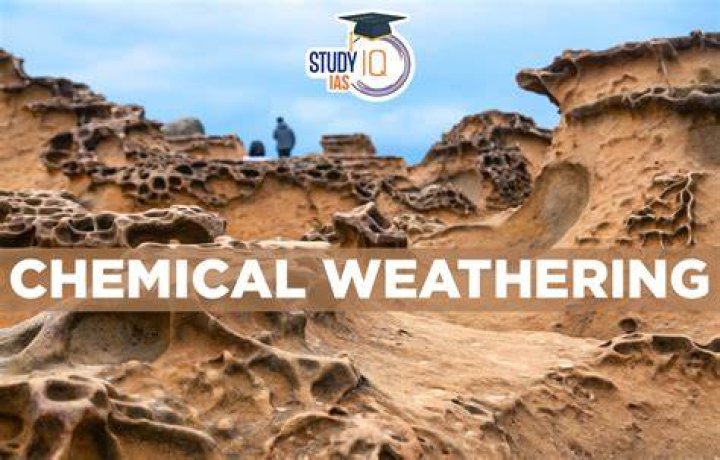 What are 3 causes of chemical weathering