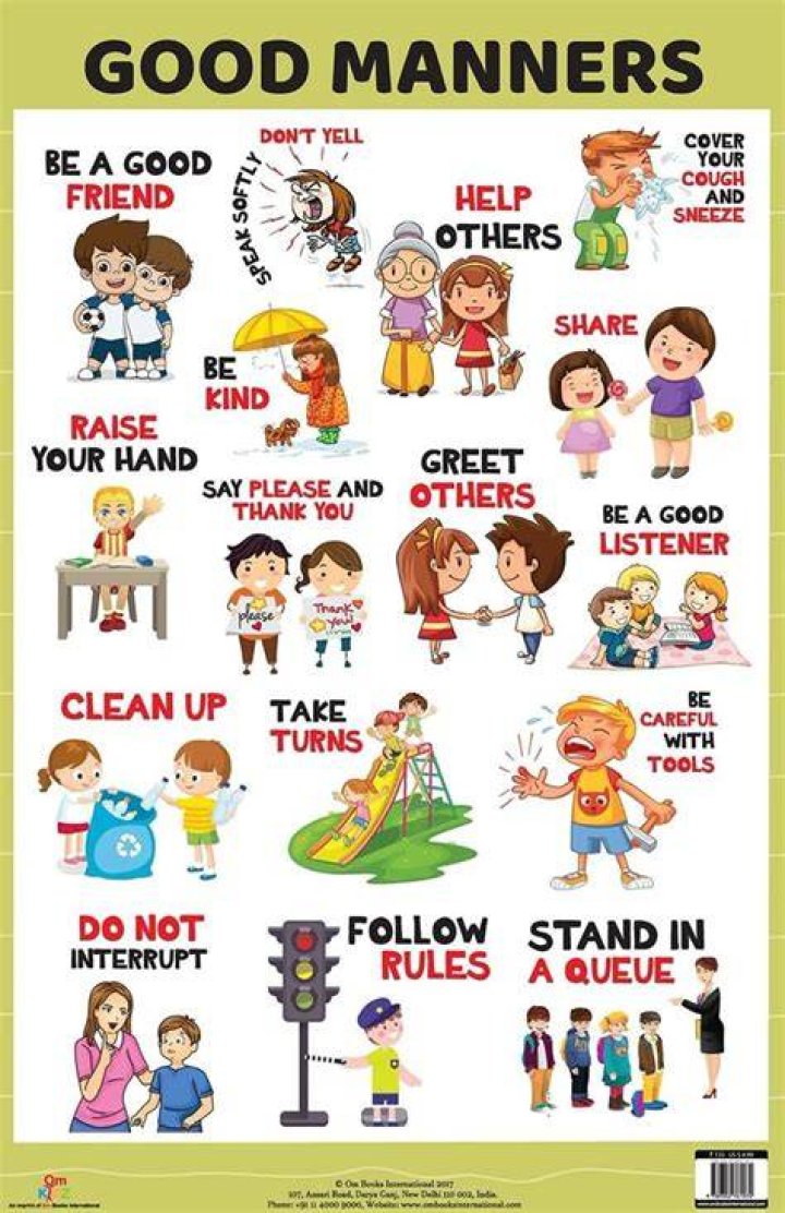 What are the basic manners observed in conversation