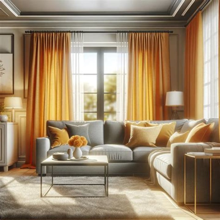 What Colour curtains match GREY walls