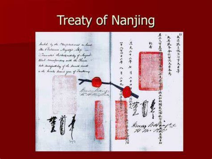 What did the Treaty of Nanjing do