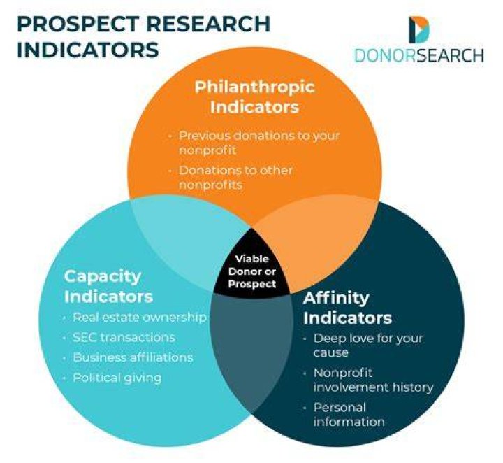 What do prospect researchers do