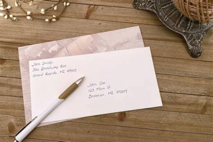 What do you write on the envelope of an application letter