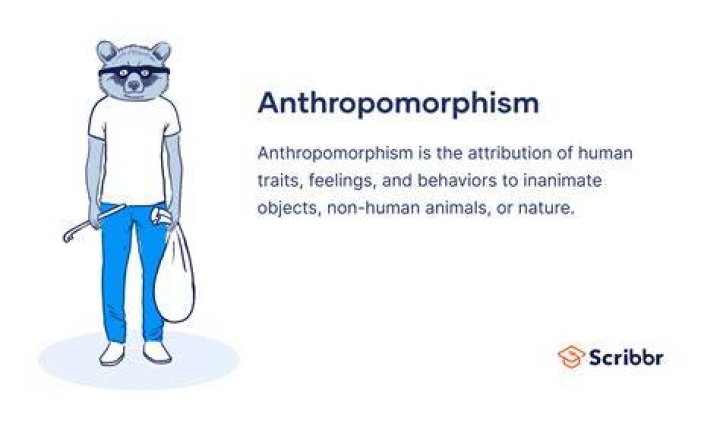 What does anthropomorphism mean in literature
