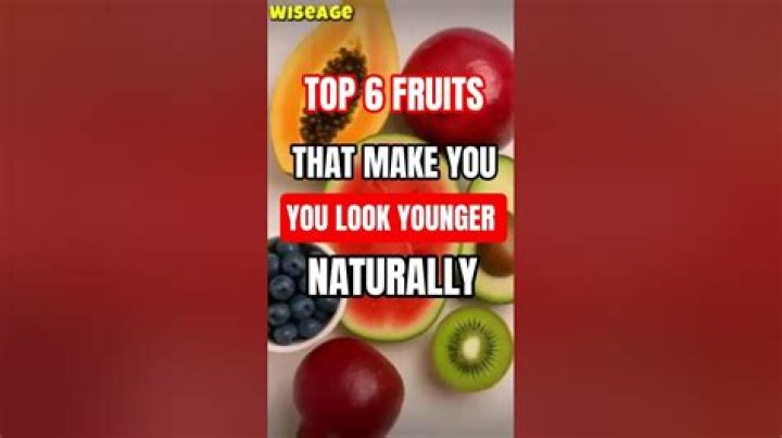 What fruits make you look younger