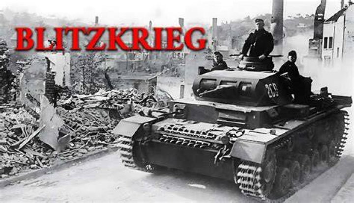 What is another word for Blitzkrieg