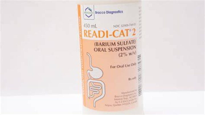What is barium sulfate suspension Readi Cat 2 used for