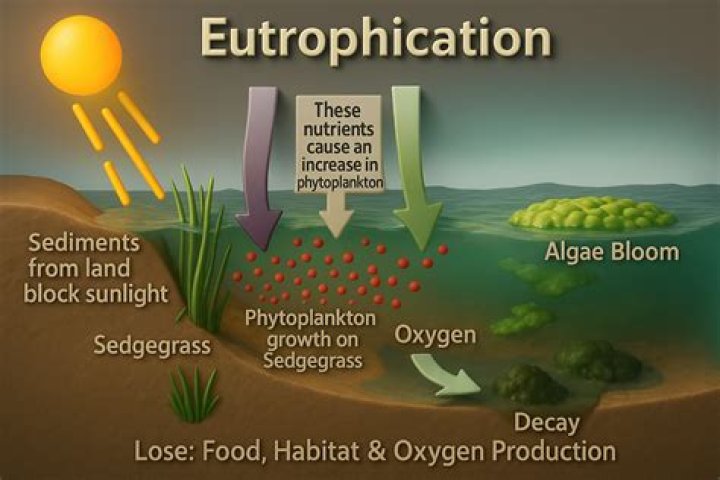 What is eutrophication process