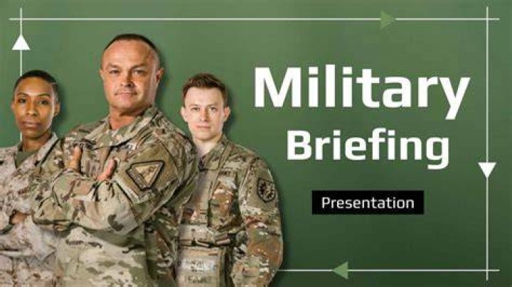 What is military briefing