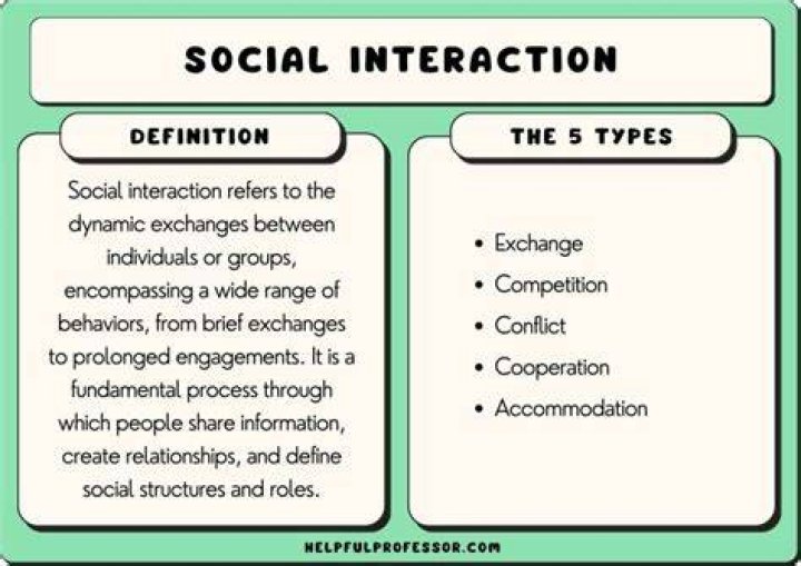 What is social interaction in function of communication