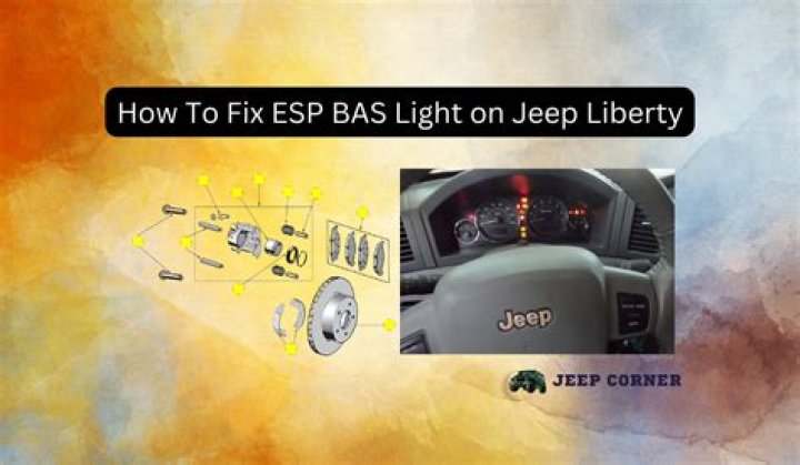 What is the ESP BAS light on a 2006 Jeep Liberty