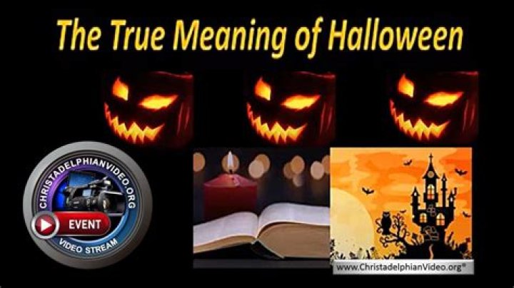 What is the true meaning of Halloween