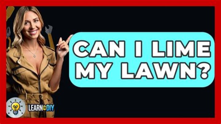 When should I lime my lawn in CT