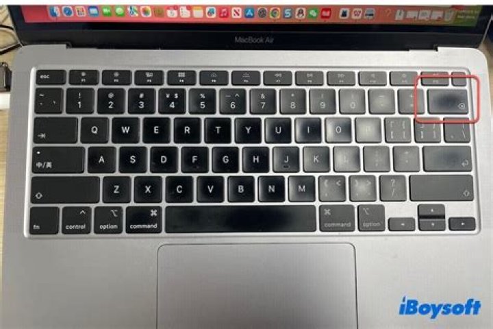 Where is the delete key on my Mac keyboard