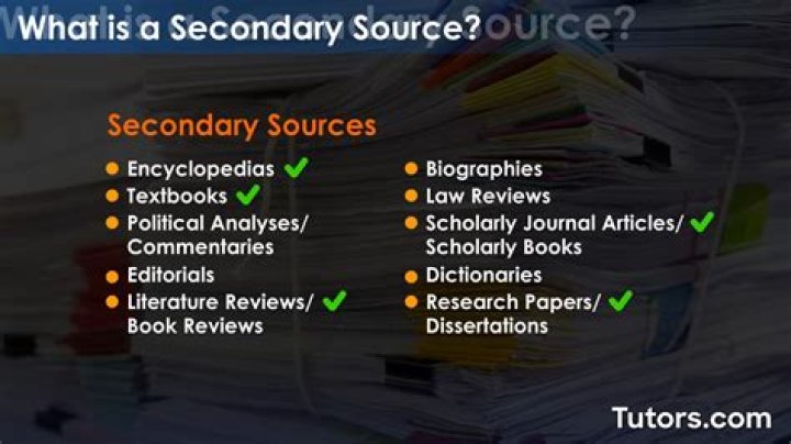 Which of the following is an example of a scholarly source