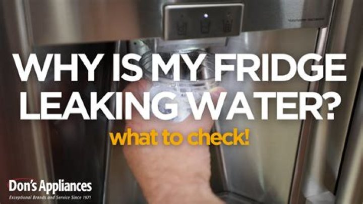 Why is water dripping in my freezer